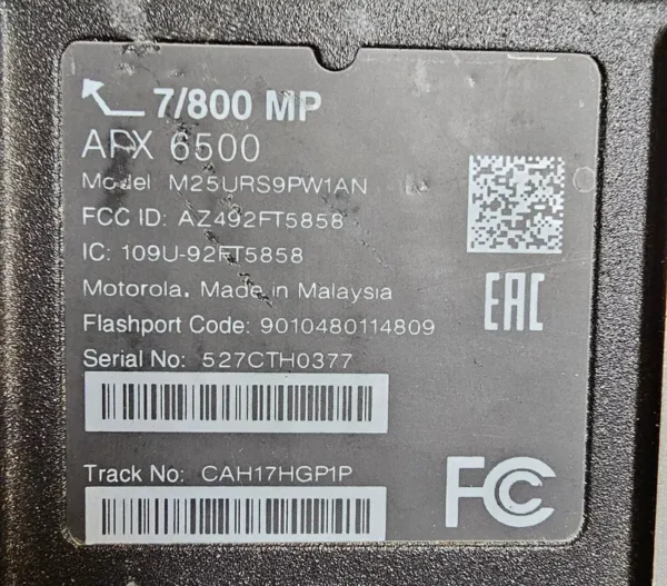 motorola_apx_6500_7-800mhz_1 Motorola APX6500 7/800 MHz Mobile Radio