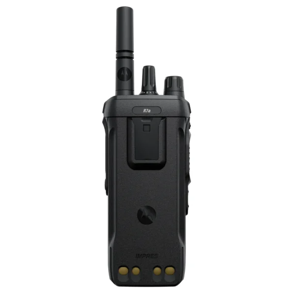Motorola-R7-Radio_no-display_back-slim-battery Motorola R7 Portable Two Way Radio